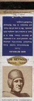 1938 Diamond Matchbooks #NNO Bob Reynolds Front