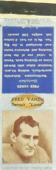 1938 Diamond Matchbooks #NNO Fred Vanzo Front