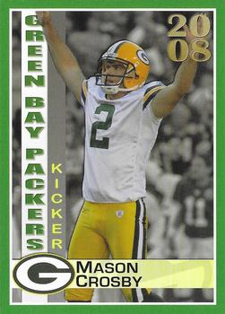 2008 Green Bay Packers Police - Your Local Law Enforcement Agency, Navigator Planning Group #16 Mason Crosby Front