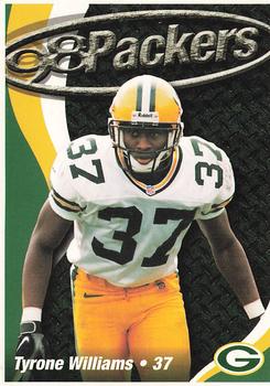 1998 Green Bay Packers Police - Klein Chevrolet Olds-Buick-Pontiac-Dodge, Clintonville Police Dept. #19 Tyrone Williams Front
