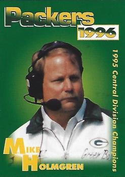1996 Green Bay Packers Police - Hales Corners Police Department, Tri City National Bank #19 Mike Holmgren Front