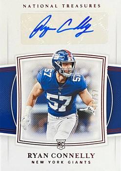 2019 Panini National Treasures - Jersey Number Red #124 Ryan Connelly Front