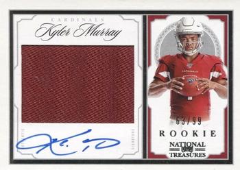 2019 Panini National Treasures - Crossover Rookie Patch Autographs #CRS-KM Kyler Murray Front