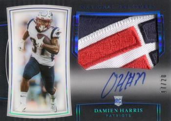 2019 Panini National Treasures - Rookie Patch Autographs Midnight #174 Damien Harris Front