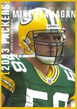 2003 Green Bay Packers Police - Menomonee Falls Police Department #8 Mike Flanagan Front