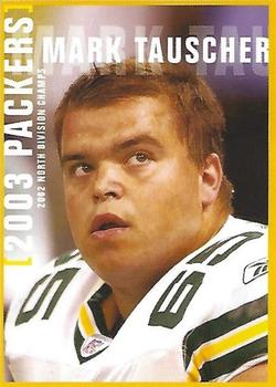 2003 Green Bay Packers Police - Menomonee Falls Police Department #11 Mark Tauscher Front