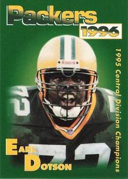 1996 Green Bay Packers Police - Mayville Police Department #6 Earl Dotson Front