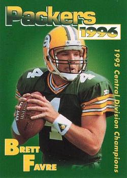 1996 Green Bay Packers Police - Mayville Police Department #8 Brett Favre Front