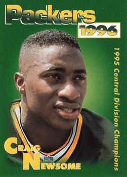 1996 Green Bay Packers Police - Mayville Police Department #14 Craig Newsome Front