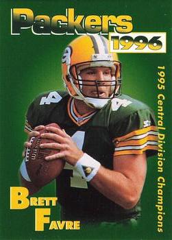 1996 Green Bay Packers Police - Members of The Merrill Police Department #8 Brett Favre Front