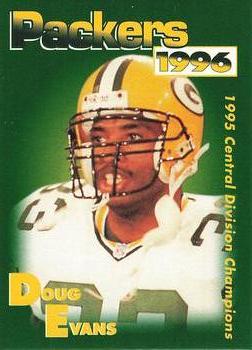 1996 Green Bay Packers Police - Clintonville Police Department #7 Doug Evans Front