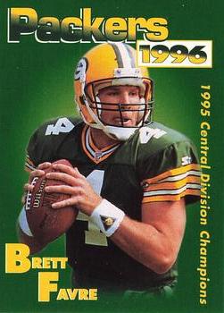 1996 Green Bay Packers Police - Clintonville Police Department #8 Brett Favre Front