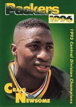 1996 Green Bay Packers Police - Clintonville Police Department #14 Craig Newsome Front