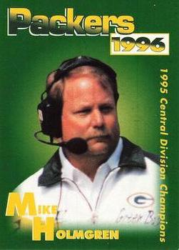 1996 Green Bay Packers Police - Clintonville Police Department #19 Mike Holmgren Front