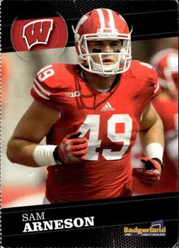 2014 Wisconsin Badgers #NNO Sam Arneson Front