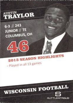 2014 Wisconsin Badgers #NNO Austin Traylor Back