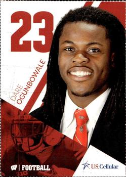 2016 Wisconsin Badgers Program Cards #NNO Dare Ogunbowale Front