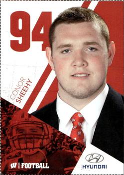 2016 Wisconsin Badgers Program Cards #NNO Conor Sheehy Front