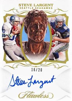 2019 Panini Flawless - Career Progressions #CP-SL Steve Largent Front