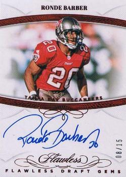 2019 Panini Flawless - Flawless Draft Gems Ruby #DG-RB Ronde Barber Front