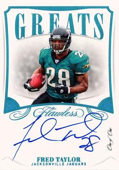 2019 Panini Flawless - Greats Platinum #G-FT Fred Taylor Front