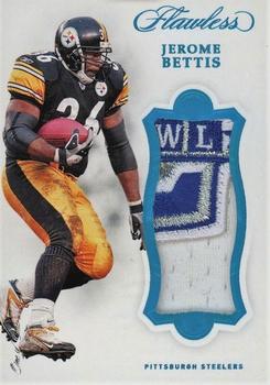 2019 Panini Flawless - Patches Platinum #P24 Jerome Bettis Front