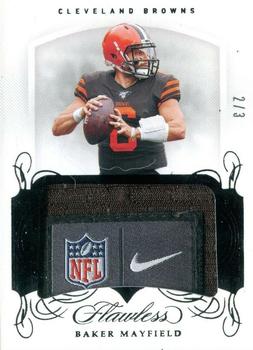 2019 Panini Flawless - Flawless Laundry Tags #FS20 Baker Mayfield Front