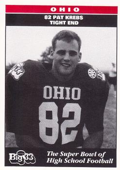 1993 Big 33 Ohio High School #NNO Pat Krebs Front