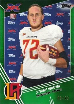 2020 Topps XFL - Green #159 Storm Norton Front