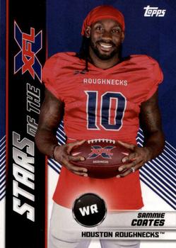 2020 Topps XFL - Stars of the XFL #5 Sammie Coates Front