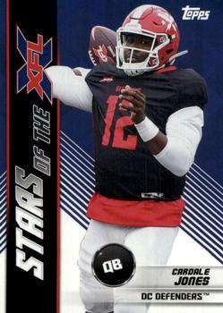 2020 Topps XFL - Stars of the XFL #22 Cardale Jones Front