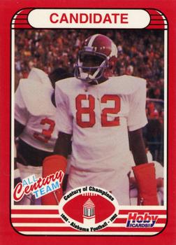 1992 Hoby Alabama Crimson Tide All-Century Candidates #30 Ozzie Newsome Front