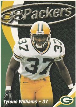 1998 Green Bay Packers Police - Fox Valley Savings, Fond du Lac Area Law Enforcement Officers #19 Tyrone Williams Front