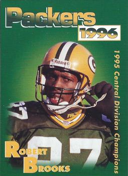1996 Green Bay Packers Police - Dousman Police Department #2 Robert Brooks Front