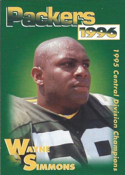 1996 Green Bay Packers Police - Dousman Police Department #12 Wayne Simmons Front