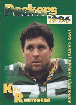 1996 Green Bay Packers Police - Dousman Police Department #15 Ken Ruettgers Front