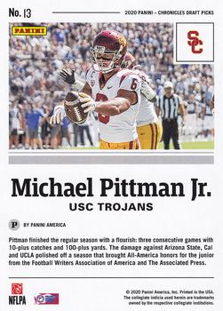 2020 Panini Chronicles Draft Picks #13 Michael Pittman Jr. Back