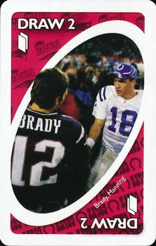 2006 UNO AFC Edition #RD Tom Brady / Peyton Manning Front
