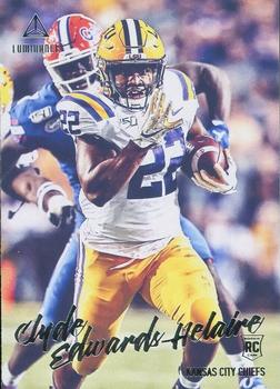 2020 Panini Luminance #125 Clyde Edwards-Helaire Front