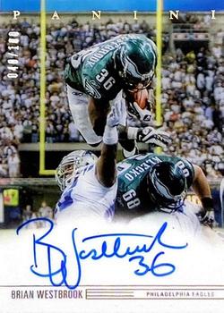 2019 Panini Chronicles - Field Level Signatures #FLS-BW Brian Westbrook Front