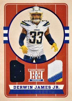2019 Panini Chronicles - Hometown Heroes Dual Jersey Blue #HH11 Derwin James Jr. Front