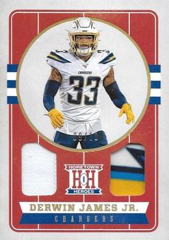 2019 Panini Chronicles - Hometown Heroes Dual Jersey Gold #HH11 Derwin James Jr. Front