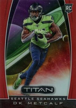 2019 Panini Chronicles - Titan Red #T17 DK Metcalf Front