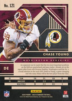 2020 Panini Gold Standard #121 Chase Young Back