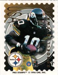 1996 Chris Martin Enterprises Pro Stamps #044 Kordell Stewart Front