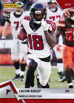 2018 Panini Instant NFL - All-Rookie Team #4 Calvin Ridley Front