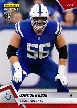2018 Panini Instant NFL - All-Rookie Team #9 Quenton Nelson Front