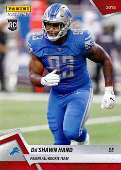 2018 Panini Instant NFL - All-Rookie Team #15 Da'Shawn Hand Front