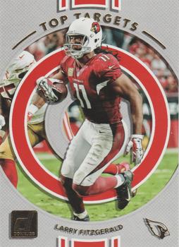 2017 Donruss - Top Targets Red #1 Larry Fitzgerald Front