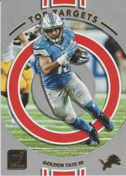 2017 Donruss - Top Targets Red #11 Golden Tate III Front